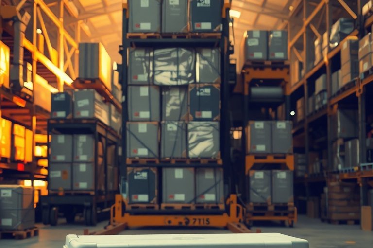 集裝箱自動裝卸機器人