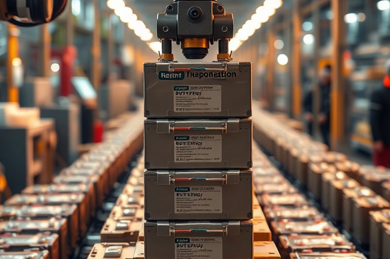 機器人碼垛自動化助力生產